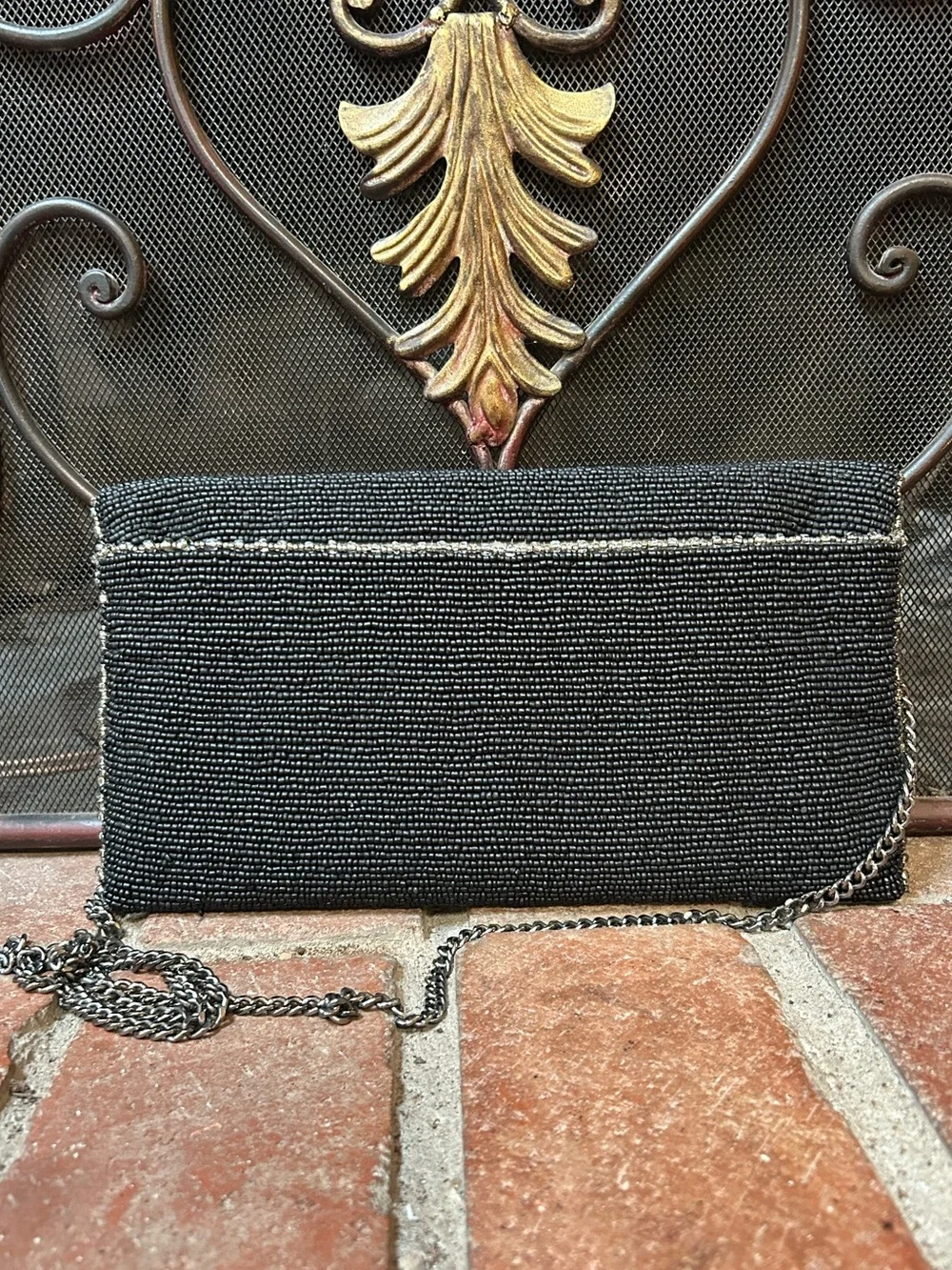 NWT Mary Frances New York Skyline clutch